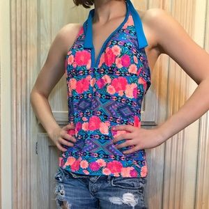 Malibu dream girl swim top tankini swimsuit